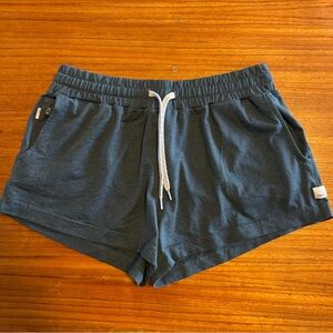 Vuori Teal Athletic Shorts